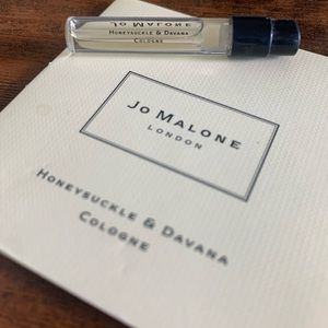 3☘️For$24 Jo Malone Honeysuckle & Davana Sample